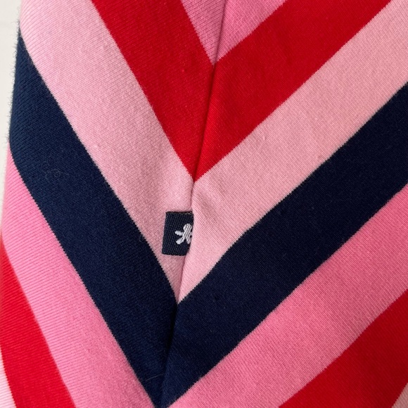 •Toobydoo• Girls Long Sleeve Striped Knit Dress - Size 12 - Picture 5 of 7